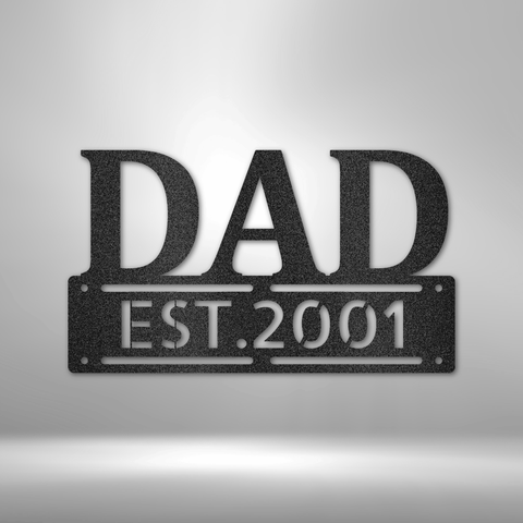 Father's Day - Steel Sign