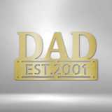 Father's Day - Steel Sign
