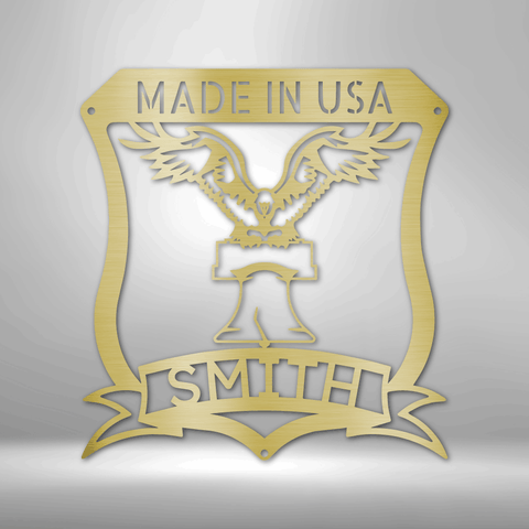 Liberty Eagle - Steel Sign
