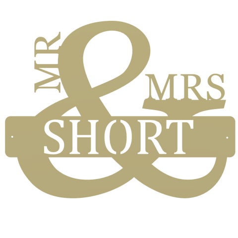 Mr. And Mrs. Last Name